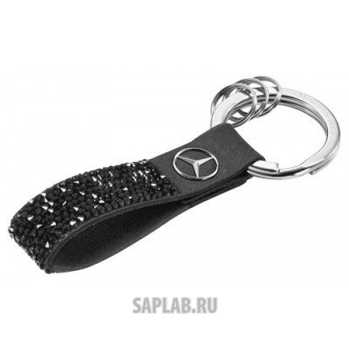 Купить MERCEDES B66953269 Брелок Mercedes-Benz Key Ring, Milano, Black, Swarovski