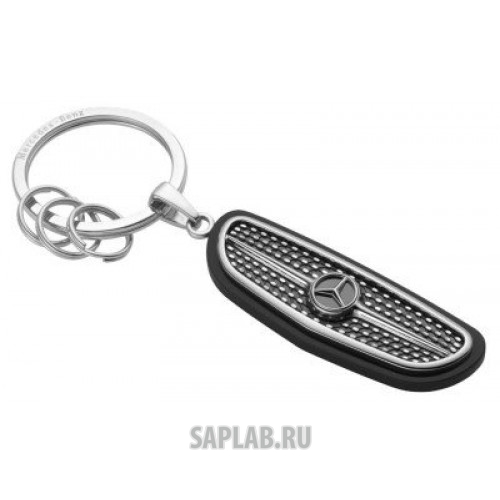 Купить MERCEDES B66953308 Брелок Mercedes-Benz Key Ring Atlanta, Silver/Black