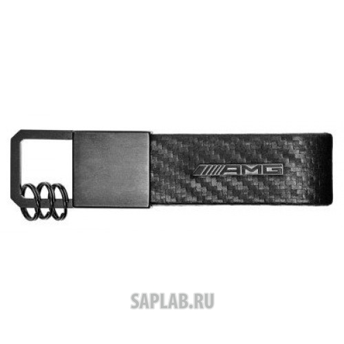 Купить MERCEDES B66953428 Брелок Mercedes-Benz Key Ring, AMG, Carbon Fibre, Black, Carbon Leather