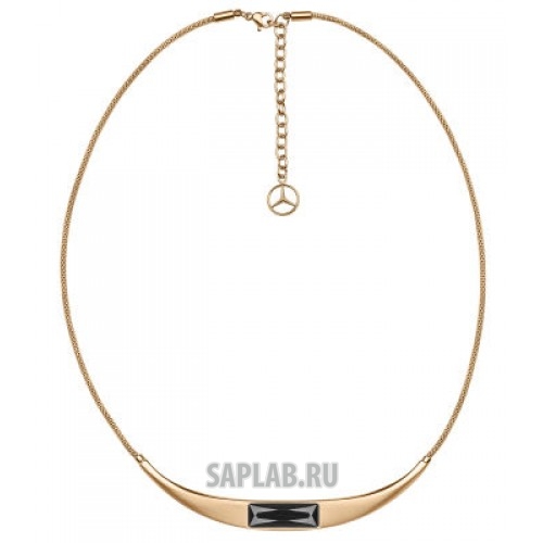 Купить MERCEDES B66953578 Женское колье Mercedes Necklace, Crystal, Swarovski, pink gold colours / black