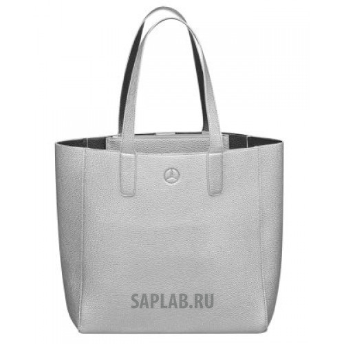 Купить MERCEDES B66953712 Сумка для покупок Mercedes-Benz Shopper, Silver / Black-coloured