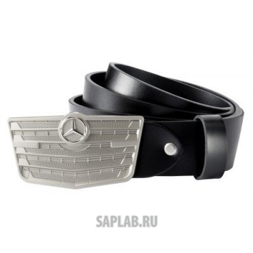 Купить MERCEDES B66953973 Кожаный ремень Mercedes-Benz Belt, Trucks, Black/Silver-coloured