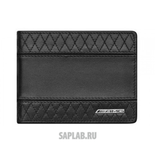 Купить MERCEDES B66954137 Кожаный кошелек Mercedes-Benz AMG Wallet, Black Leather, RFID protection