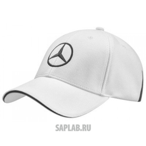 Купить MERCEDES B66954301 Бейсболка унисекс Mercedes-Benz Unisex Сap, Golf Selection, White, артикул B66954301