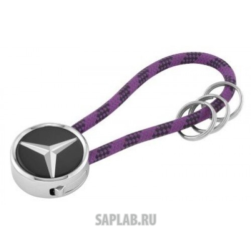 Купить MERCEDES B66956756 Брелок Mercedes-Benz Key Ring, Mumbai, Black/Silver/Plum