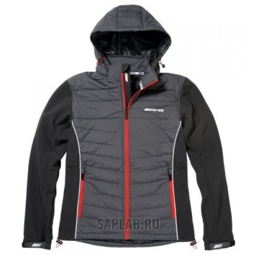 Купить MERCEDES B66957497 Мужская куртка Mercedes AMG Men’s Functional Jacket, Selenite Grey / Black, артикул B66957497