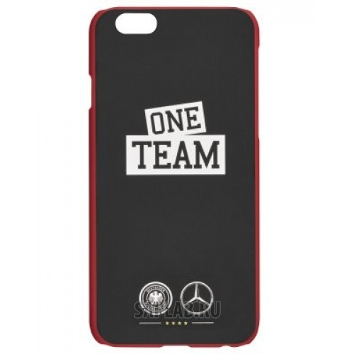 Купить MERCEDES B66958202 Пластиковый чехол для iPhone 6/6S Mercedes-Benz Cover for iPhone® 6/6s, ONE TEAM, Black, артикул B66958202