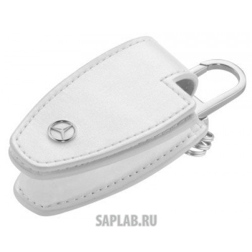 Купить MERCEDES B66958405 Кожаный футляр для ключей Mercedes-Benz Key Wallet Gen.5, White
