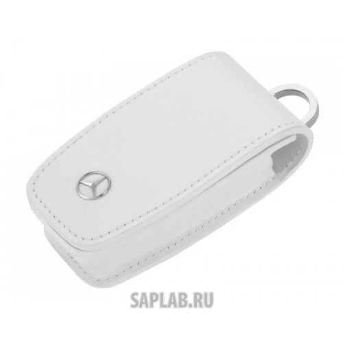 Купить MERCEDES B66958409 Кожаный футляр для ключей Mercedes-Benz Key Wallet, Gen. 6, White, артикул B66958409