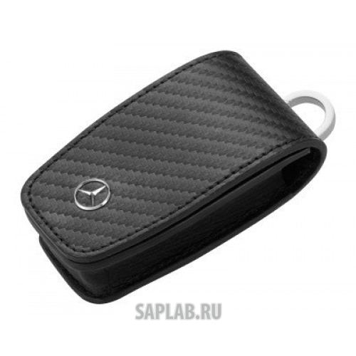 Купить MERCEDES B66958411 Кожаный футляр для ключей Mercedes-Benz Key Wallet, Gen. 6, Carbon Look