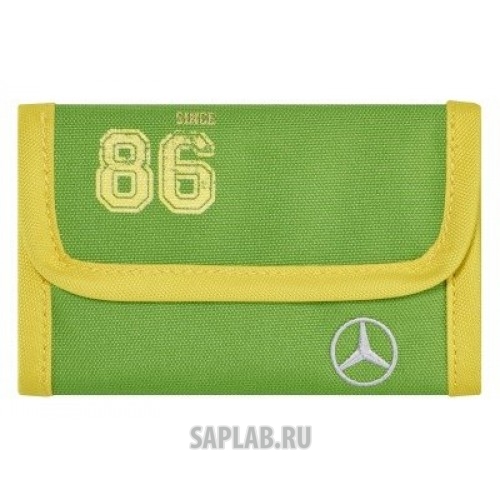 Купить MERCEDES B66958430 Детский кошелек Mercedes-Benz Wallet, Kids, Spring Lemon
