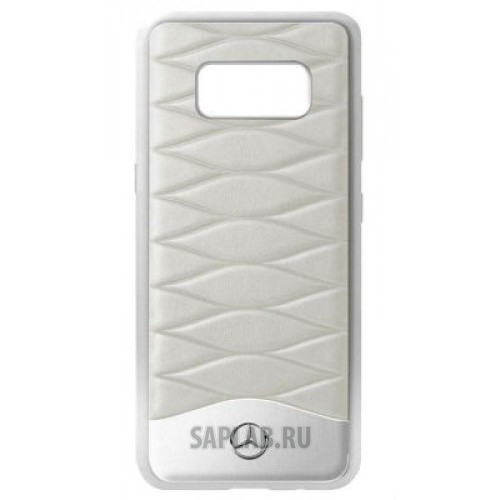 Купить MERCEDES B66958605 Кожаный чехол Mercedes для Samsung Galaxy S8, Grey