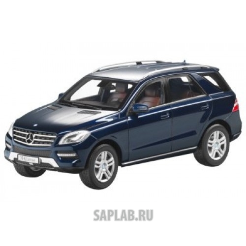 Купить MERCEDES B66960065 Модель Mercedes-Benz ML, Tanzanite Blue, Scale 1:18