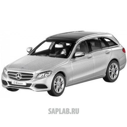 Купить MERCEDES B66960249 Модель автомобиля Mercedes C-Klasse, T-Modell, Avantgrade 1/43 Silver, артикул B66960249