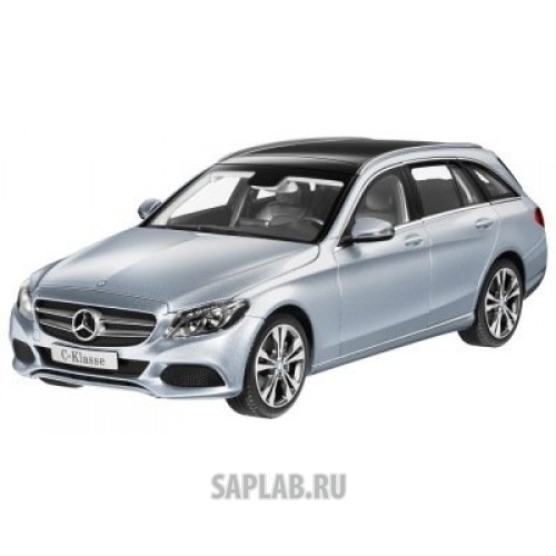 Купить MERCEDES B66960258 Модель Mercedes-Benz C-Class Estate Avantgarde S205, Diamond Silver, 1:18 Scale, артикул B66960258