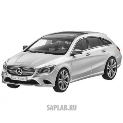 Купить MERCEDES B66960348 Модель Mercedes-Benz CLA-Klasse, Shooting Brake, Polar Silver, Scale 1:43
