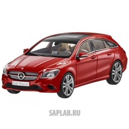 Купить MERCEDES B66960349 Модель Mercedes-Benz CLA-Klasse, Shooting Brake, Jupiter Red, Scale 1:43, артикул B66960349