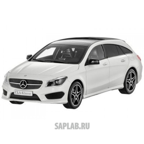 Купить MERCEDES B66960350 Модель Mercedes-Benz CLA, Shooting Brake (X117), Cirrus White, 1:18 Scale, артикул B66960350