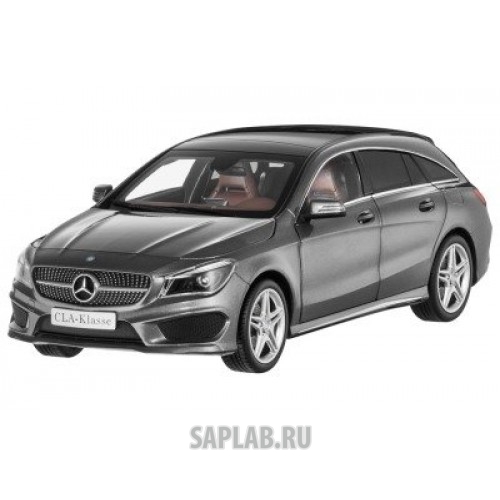 Купить MERCEDES B66960351 Модель Mercedes-Benz CLA, Shooting Brake (X117), Mountain Grey Metallic, 1:18 Scale, артикул B66960351