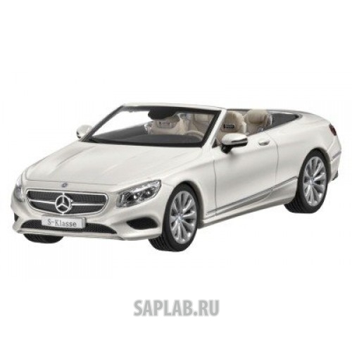 Купить MERCEDES B66960353 Модель Mercedes-Benz S-Klasse, Cabriolet, Scale 1:43, White, артикул B66960353