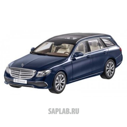 Купить MERCEDES B66960383 Модель Mercedes-Benz E-Class, Estate, Exclusive, Cavansite Blue, 1:18 Scale