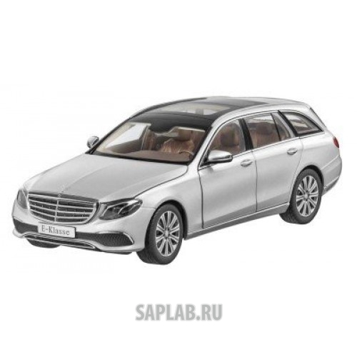 Купить MERCEDES B66960384 Модель Mercedes-Benz E-Class, Estate, Exclusive, Iridium Silver, 1:18 Scale