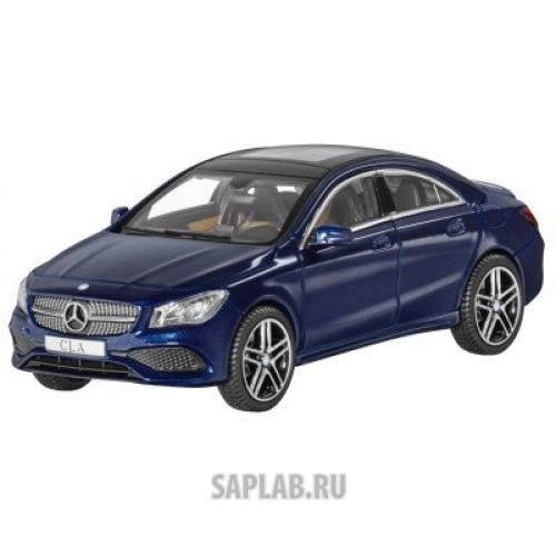 Купить MERCEDES B66960387 Модель Mercedes-Benz CLA, Coupé, Cavansite Blue, Scale 1:43