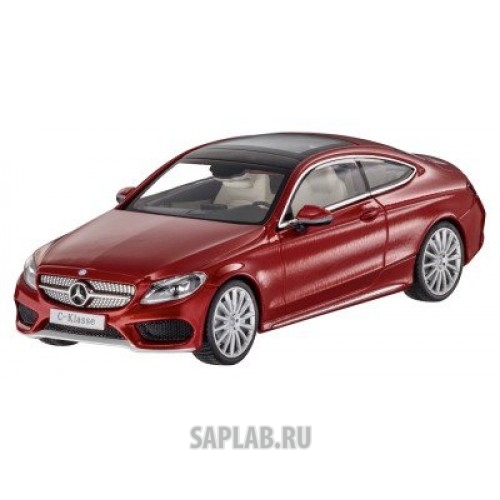 Купить MERCEDES B66960531 Модель Mercedes-Benz C-Class Coupe (C205), Scale 1:43, Hyacinth Red, артикул B66960531