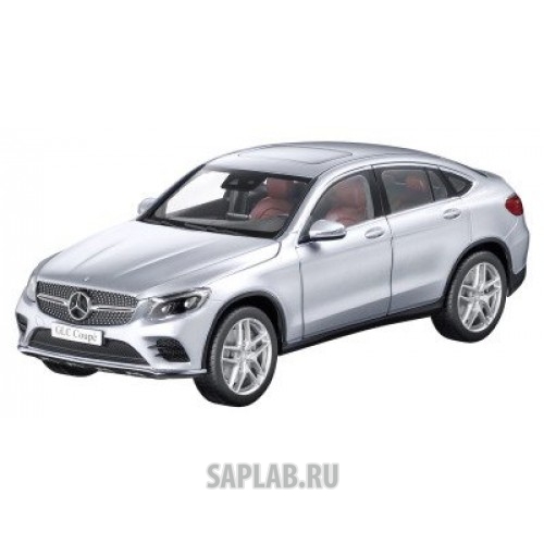 Купить MERCEDES B66960804 Модель Mercedes-Benz GLC Coupé, Diamond Silver, 1:18 Scale, артикул B66960804