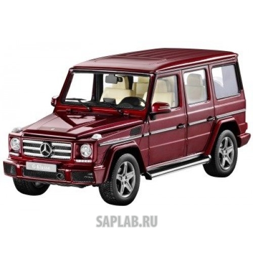 Купить MERCEDES B66961011 Модель Mercedes-Benz G-Class, W463, Model year 2015, Thulite Red, 1:18 Scale