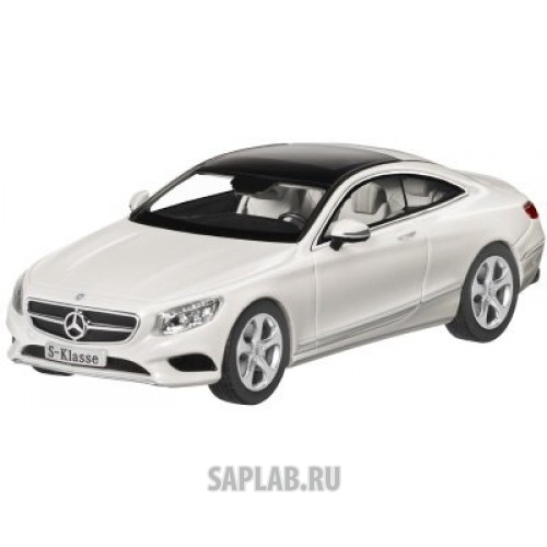 Купить MERCEDES B66961239 Модель автомобиля Mercedes S-Klasse, Coupé 1/43 White, артикул B66961239