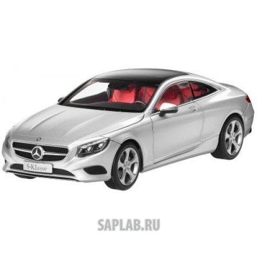 Купить MERCEDES B66961242 Модель автомобиля Mercedes S-Klasse, Coupé 1/18 iridium silver, артикул B66961242