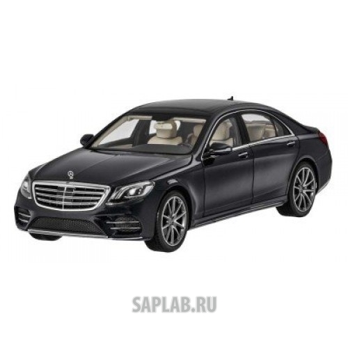 Купить MERCEDES B66961273 Модель Mercedes-Benz S-Class (V222), Scale 1:18, Obsidian Black