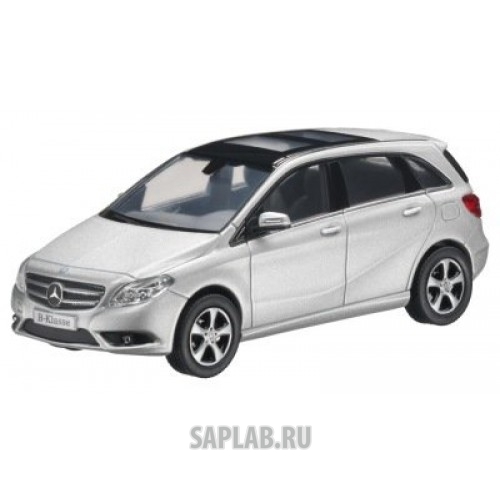 Купить MERCEDES B66961405 Модель Mercedes-Benz B-Class Polar Silver, 1:43 Scale, артикул B66961405