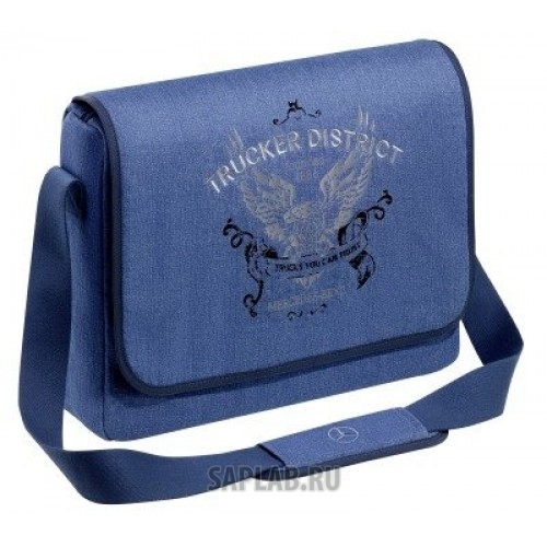 Купить MERCEDES B67871661 Сумка Mercedes-Benz Shoulder Bag, Trucker, Jeans Blue