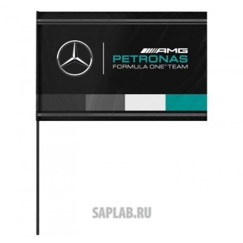 Купить MERCEDES B67997323 Флаг команды Mercedes-Benz AMG PETRONAS F1 Team Flag, MAMGP, артикул B67997323