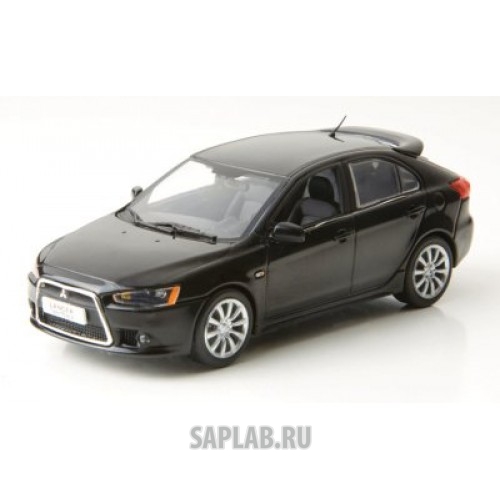 Купить MITSUBISHI MME50204 Модель автомобиля Mitsubishi Lancer Hatchback Amethyst black 1:43, артикул MME50204