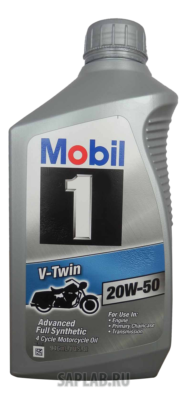 Купить MOBIL 112630 Моторное масло Mobil 1 V-Twin Motorcycle Oil 20W-50 0,946л