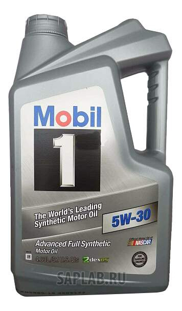 Купить MOBIL 112976 Моторное масло Mobil 1 Advanced Full Synthetic 5W-30 4,83 л