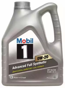 Купить MOBIL 152559 Моторное масло Mobil 1 0W-20 4л