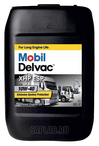 Купить MOBIL 153121 Моторное масло Mobil Delvac 10w-40 20л