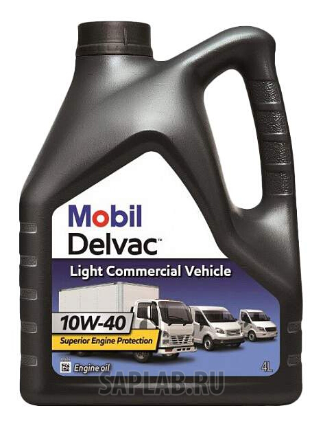Купить MOBIL 153745 Моторное масло Mobil Delvac LCV 10W-40 4л
