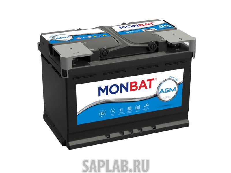 Купить MONBAT GEM50 Автомобильный аккумулятор MONBAT AGM 95 Ач 860 А (обратная полярность)