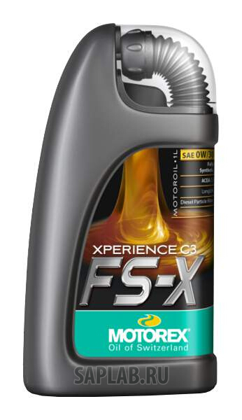 Купить MOTOREX 301014 Моторное масло Motorex Xperience C3 FS-X 0W-30 4л