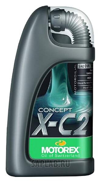 Купить MOTOREX 305078 Моторное масло Motorex Concept X-C2 5W-30 1л