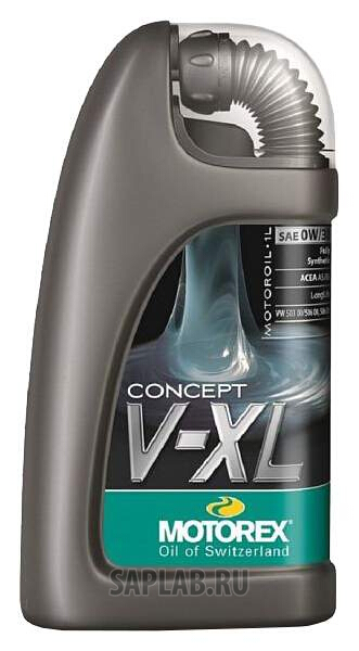 Купить MOTOREX 305501 Моторное масло Motorex Concept V-XL SAE 0W-30 1л