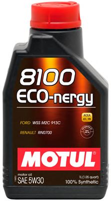 Купить MOTUL 102898 Моторное масло Motul 8100 Eco-nergy 5w-30 5л