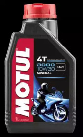 Купить MOTUL 104042 Масло моторное MOTUL 3000 4T 10W-30 1л