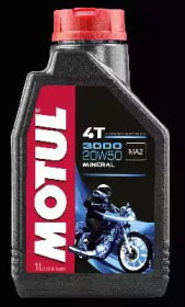 Купить MOTUL 104048 Моторное масло Motul 3000 4T 20W-50 1л