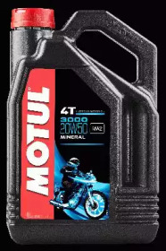 Купить MOTUL 104050 Моторное масло Motul 3000 4T 20W-50 4л